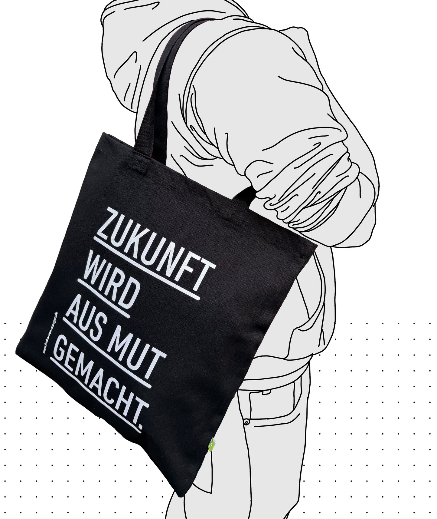Beutel "Zukunft wird aus Mut gemacht!"