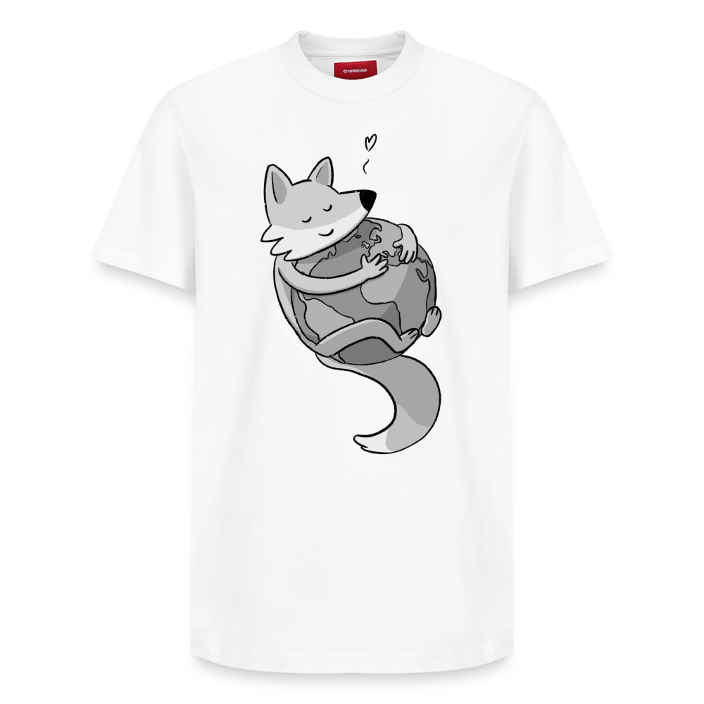 T-Shirt "Zukunft wird aus Mut gemacht III" - Weiß