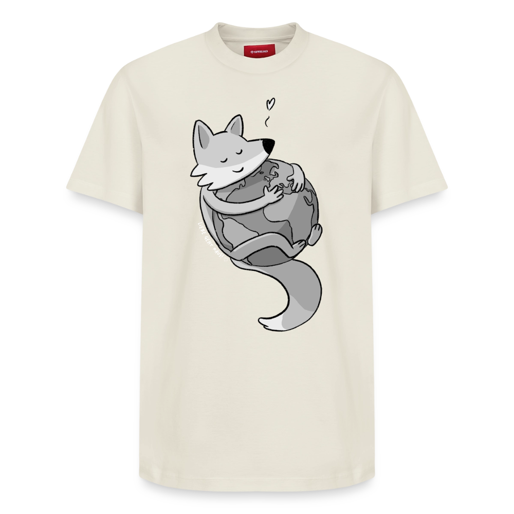 T-Shirt "Zukunft wird aus Mut gemacht III" - Naturweiß