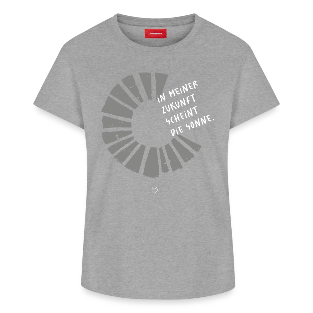 T-Shirt "Susonne" - Grau meliert