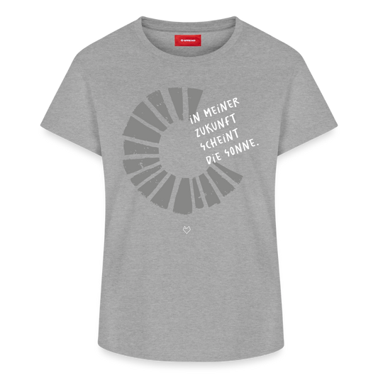 T-Shirt "Susonne" - Grau meliert