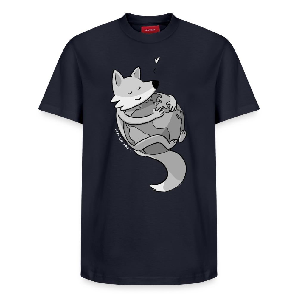 T-Shirt "Zukunft wird aus Mut gemacht III" - Navy