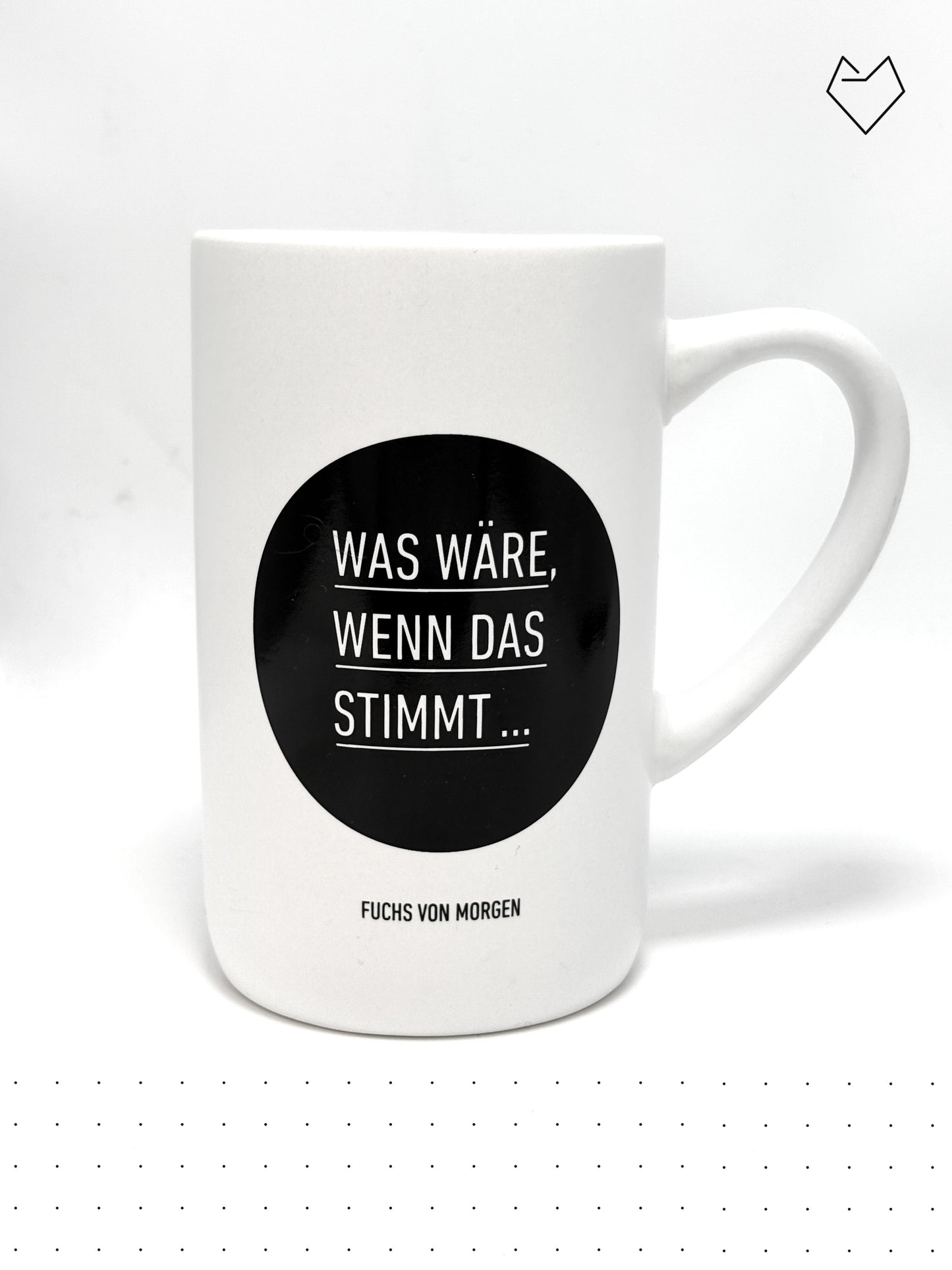 Tasse "Was wäre, wenn das stimmt?"